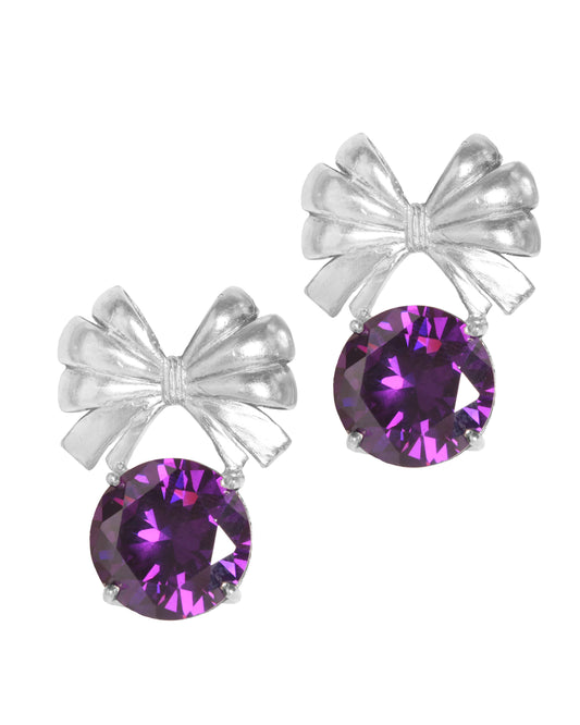 Ribbon Glow earrings